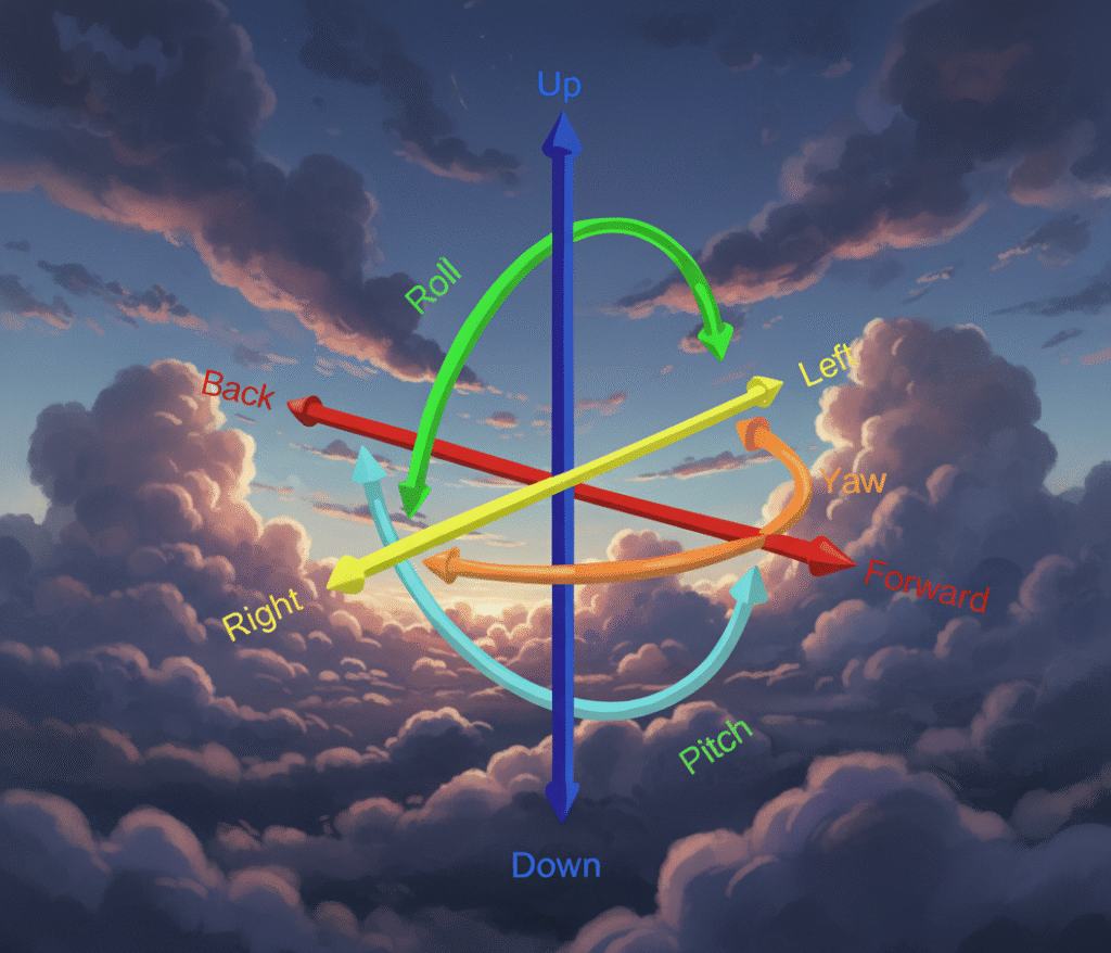 Full 6 Degrees of Freedom for VTOL