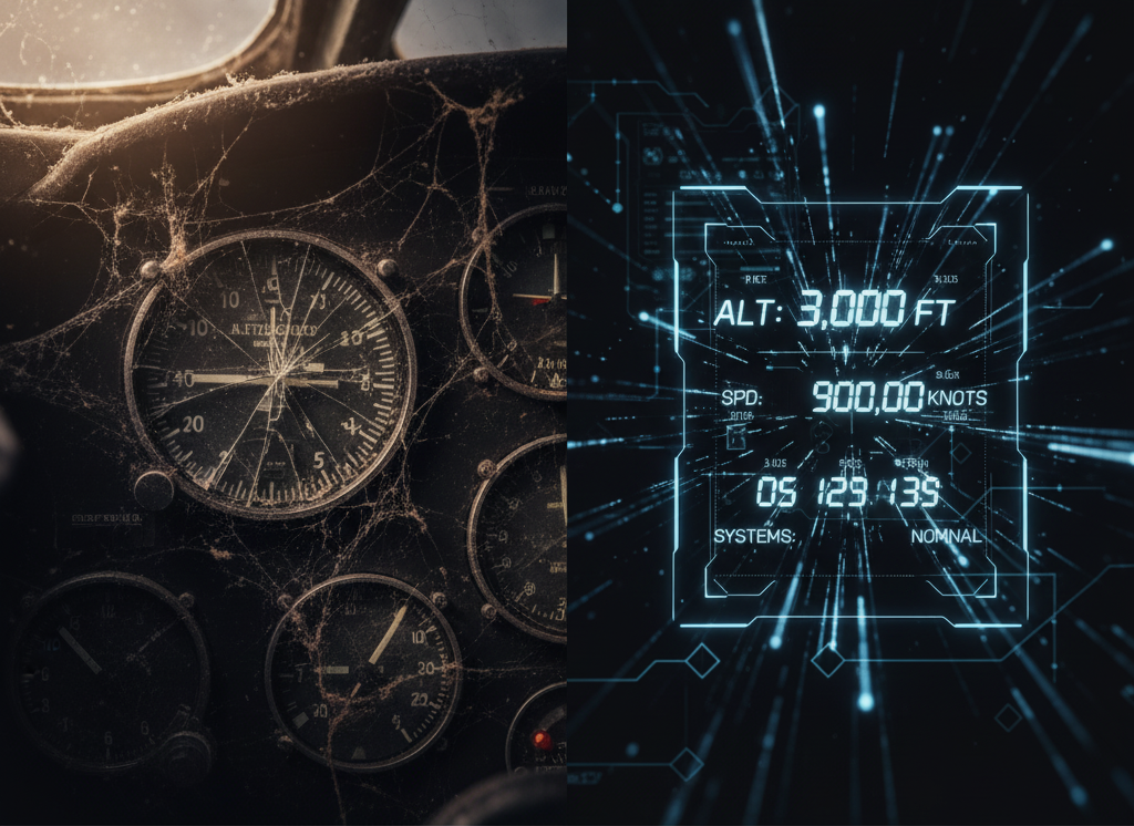 HUD flight simulator